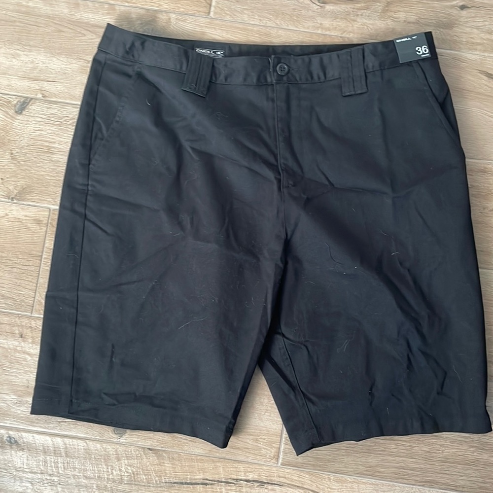 NWT O’Neill black shorts size 36